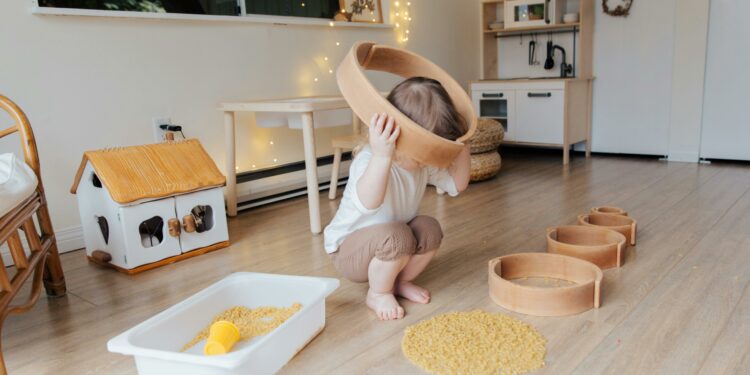 Una guía Juguetes para niños Montessori